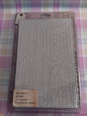 Tim Holtz mixed media alphabet